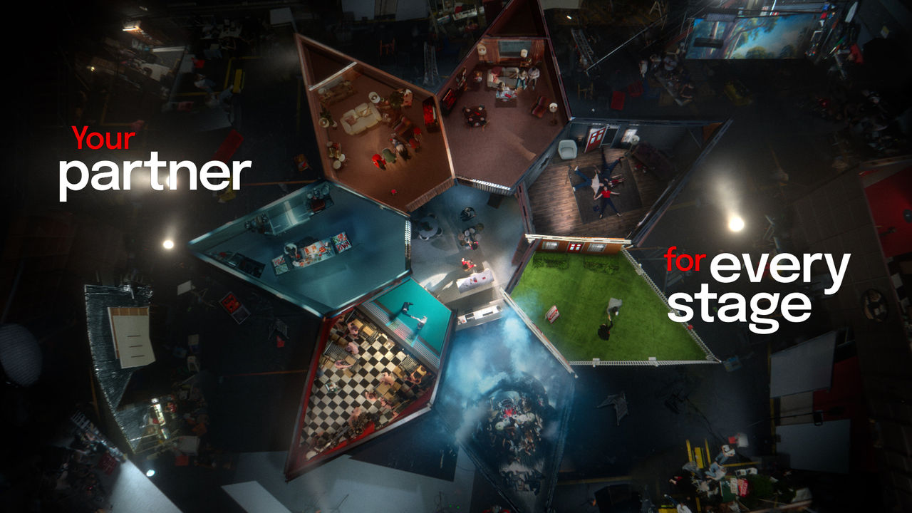 Your Partner for Every Stage NAB brand campaign